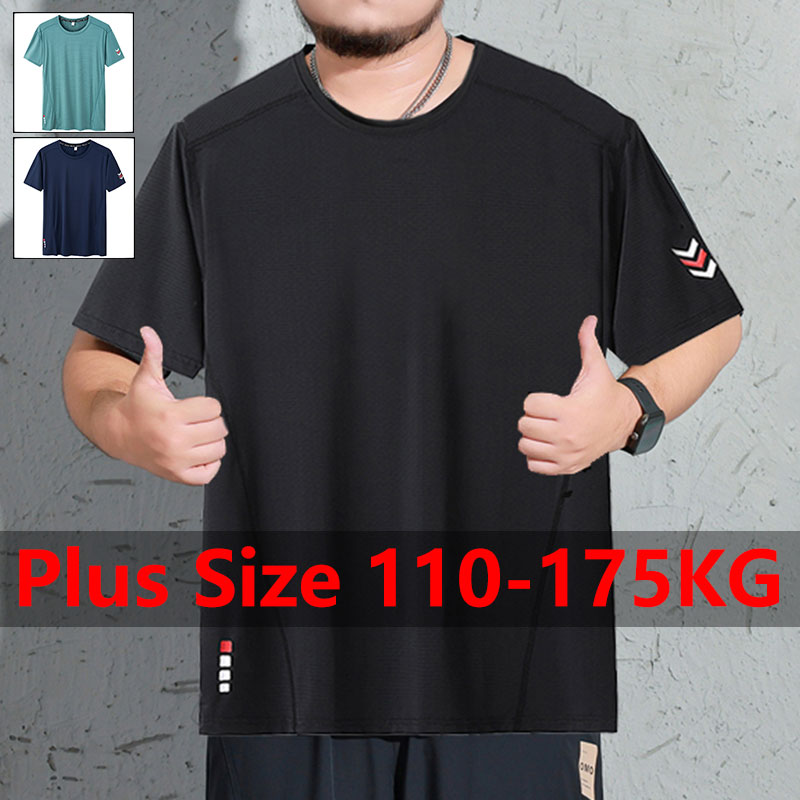 Summer Clothing Plus - Men's Plus Size T-shirt 5XL 6XL