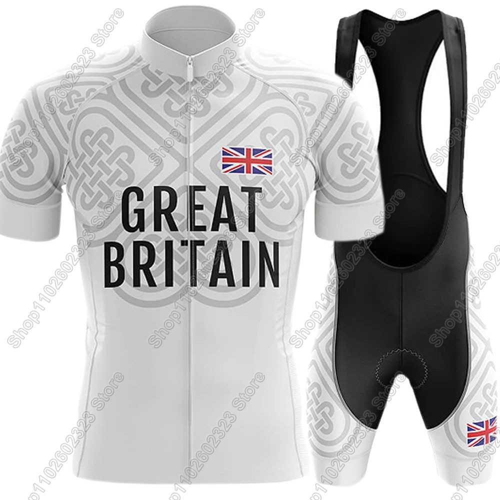 Summer Clothing Sale Uk - Britain Team 2025 Cycling Jersey Set