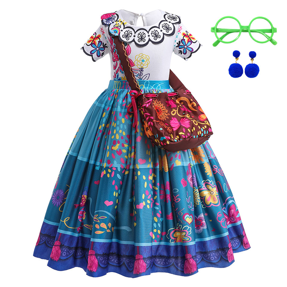 Summer Clothing Kids - Girls Princess Costume Children Encanto Halloween