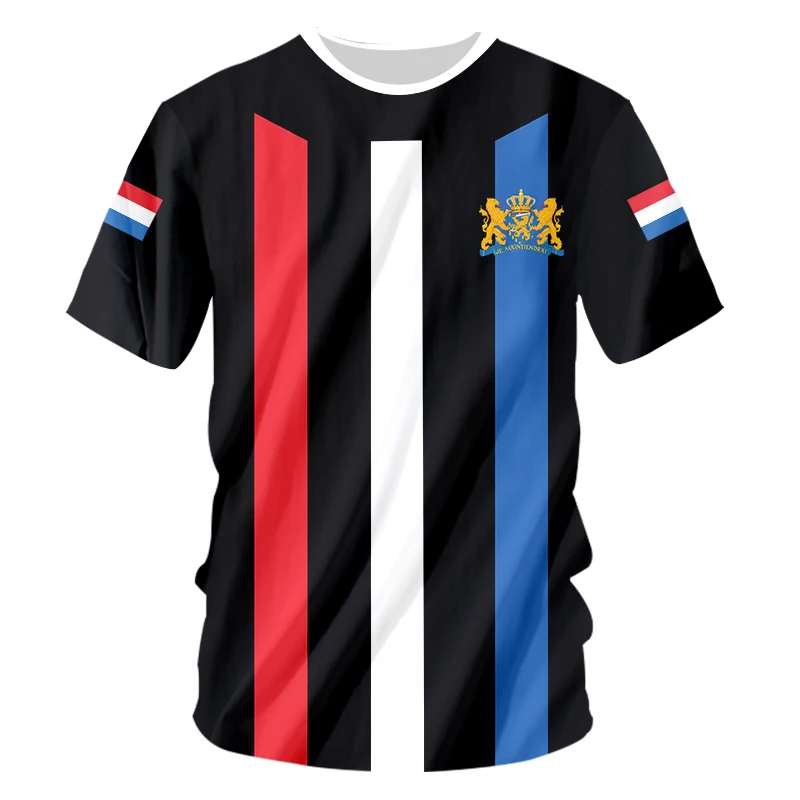 Summer Clothing Logo - Luxembourg Logo 3D Print Sports Quick-dry