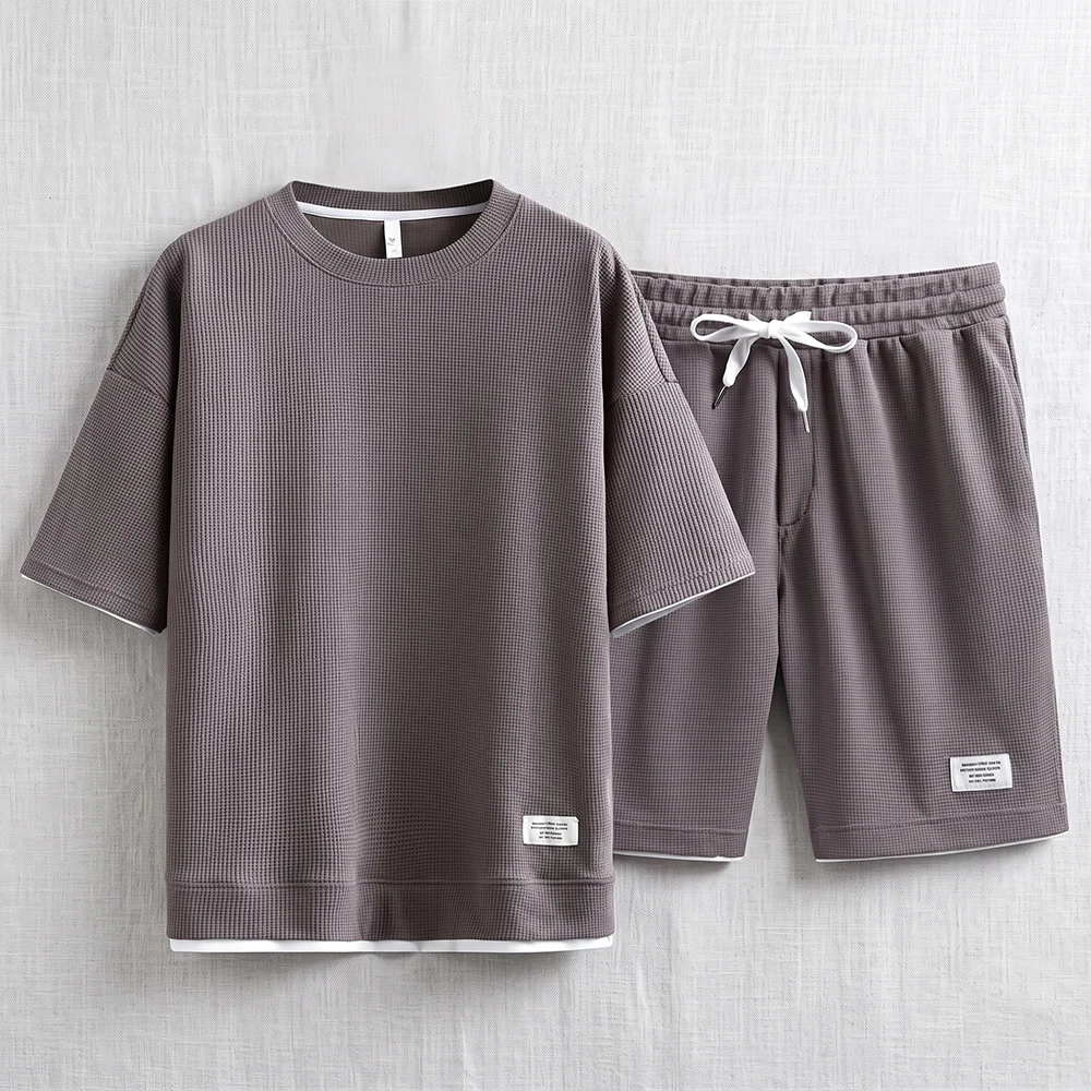 Summer Men's Waffle Knit Track - Summer Clothing Essentials review and price