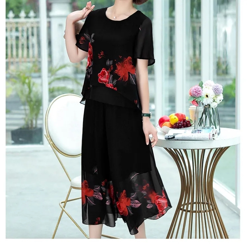 Elegant Fashion Floral Printin - Summer Clothing Vintage review and price