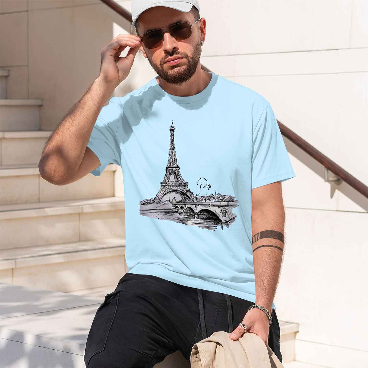 Women's 90s T Shirt Paris Prin - Summer Clothing In Paris review and price