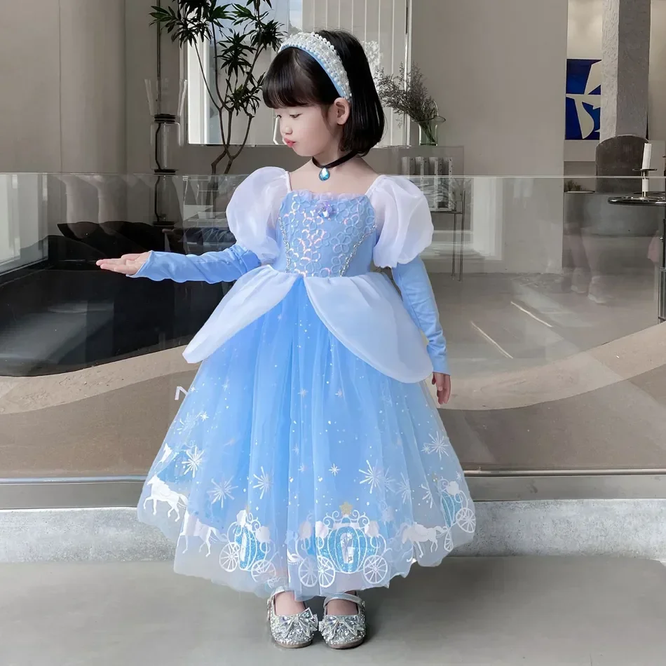 Cinderella Princess Cosplay Dr - Summer Clothing Kids review and price
