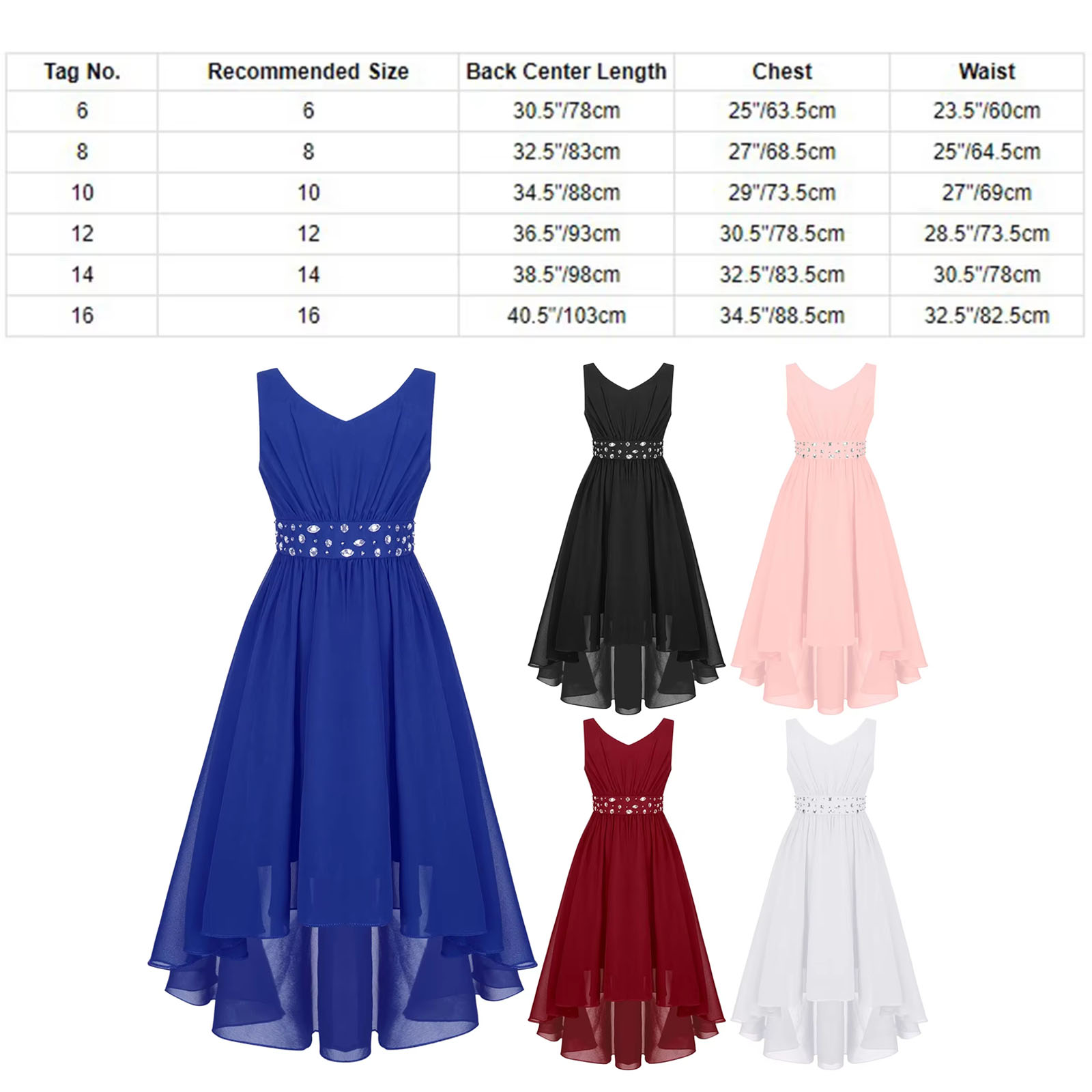 Summer Girls Festive Dress Hi- - Summer Clothing Kids review and price