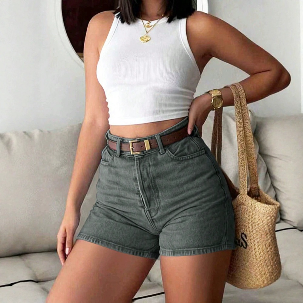Women Summer Denim Shorts High - Summer Clothing Cheap review and price