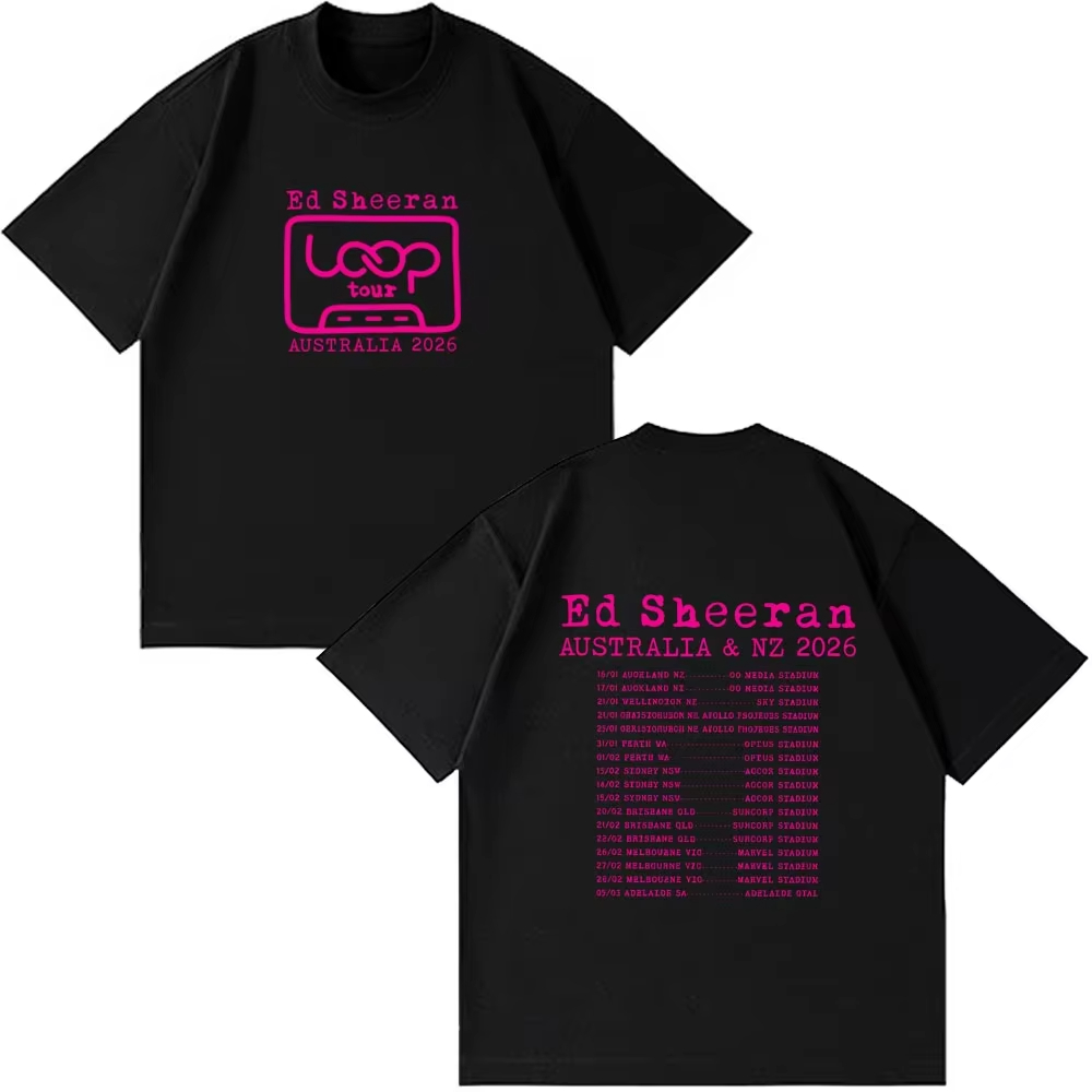 Ed Sheeran Loop Tour Australia - Summer Clothing Australia review and price