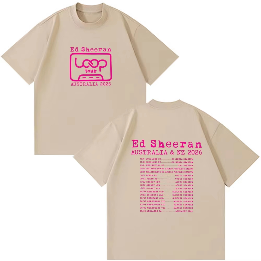 Ed Sheeran Loop Tour Australia - Summer Clothing Australia review and price