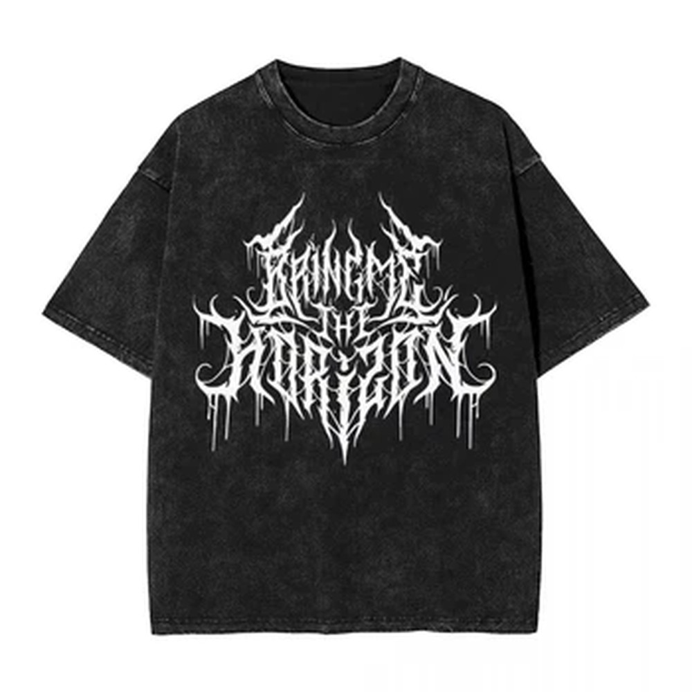 T Shirts Men Clothing BMTH Bri - Summer Clothing Logo review and price