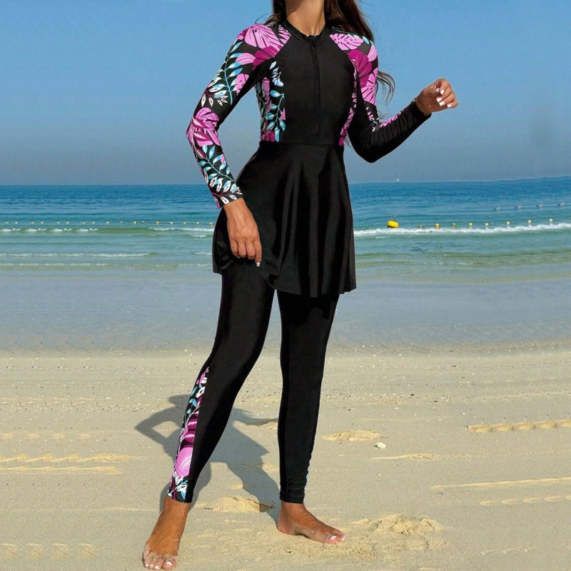 Conservative Islamic Swim Set  - Rash Guard Long Sleeve review and price