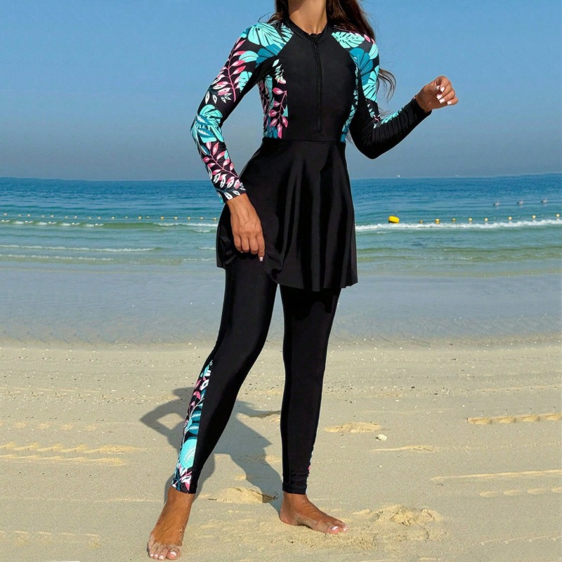 Conservative Islamic Swim Set  - Rash Guard Long Sleeve review and price