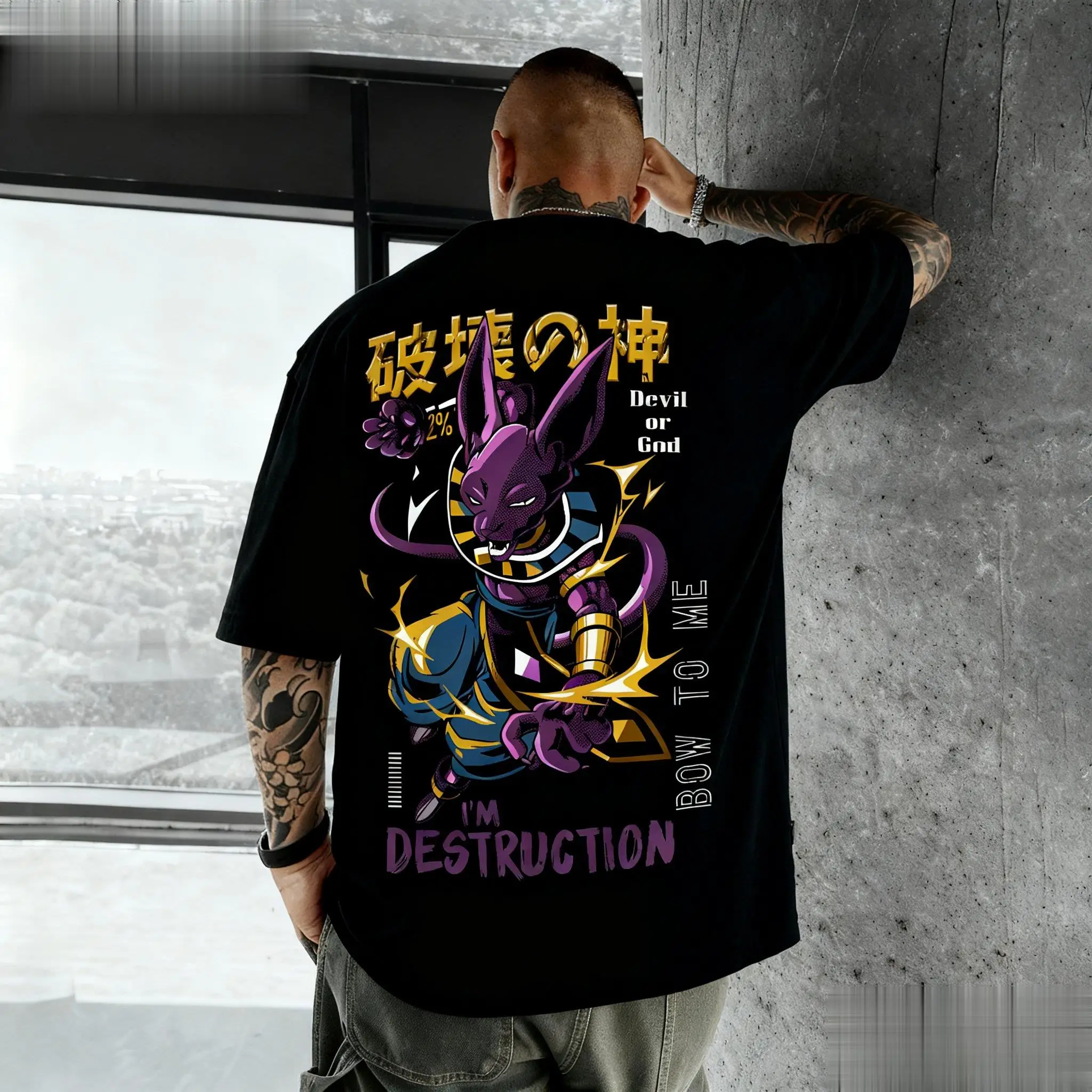 Dragon Ball Beerus Anime Graph - Japan Summer Clothing Women review and price