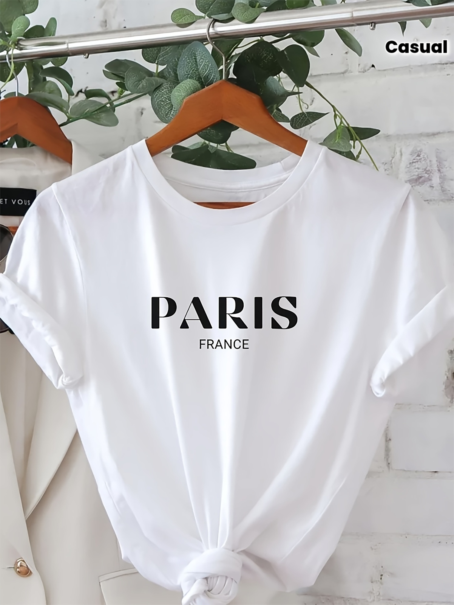 Women'S Casual Short-Sleeve Cr - Summer Clothing In Paris review and price