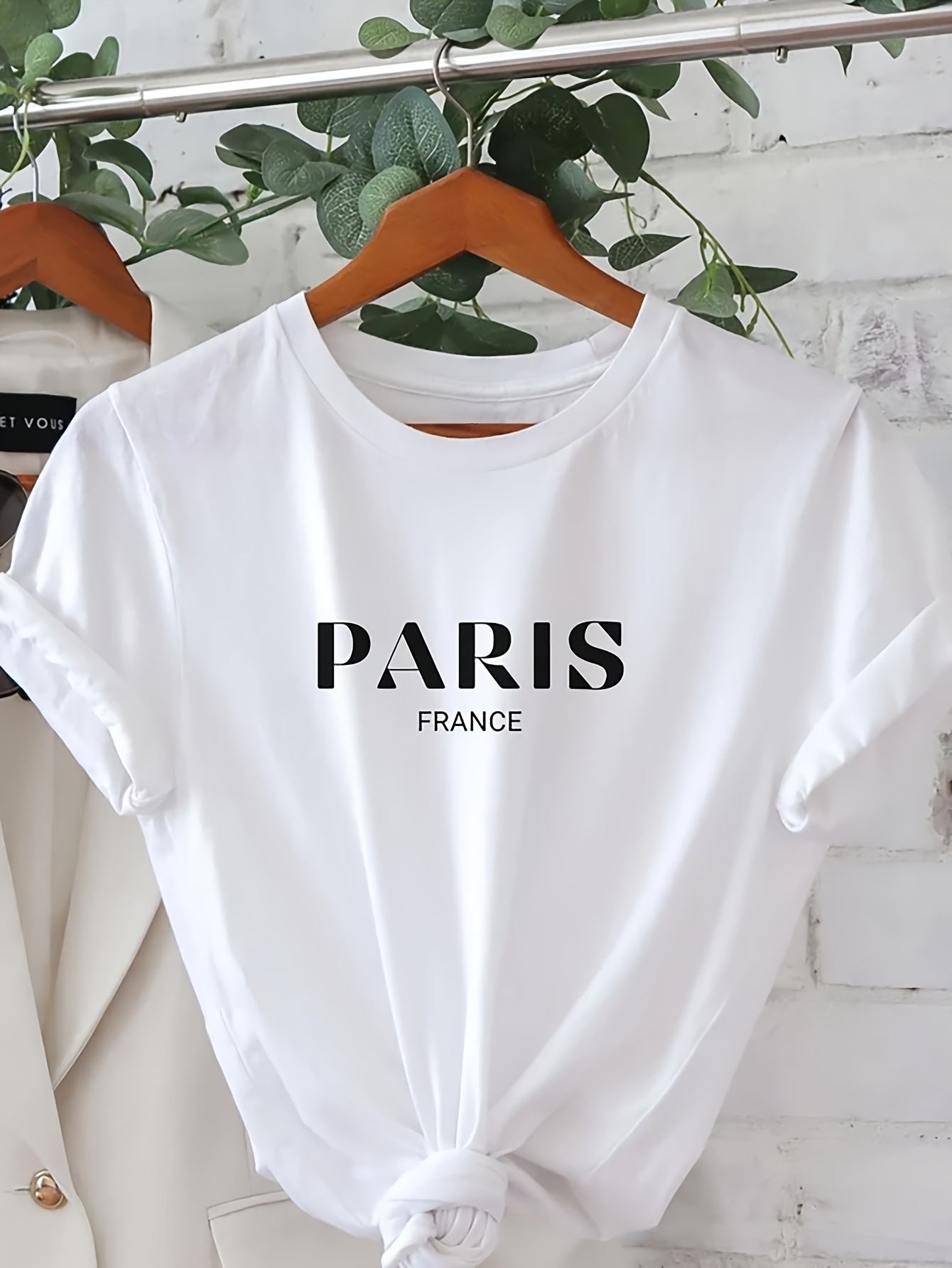 Women'S Casual Short-Sleeve Cr - Summer Clothing In Paris review and price