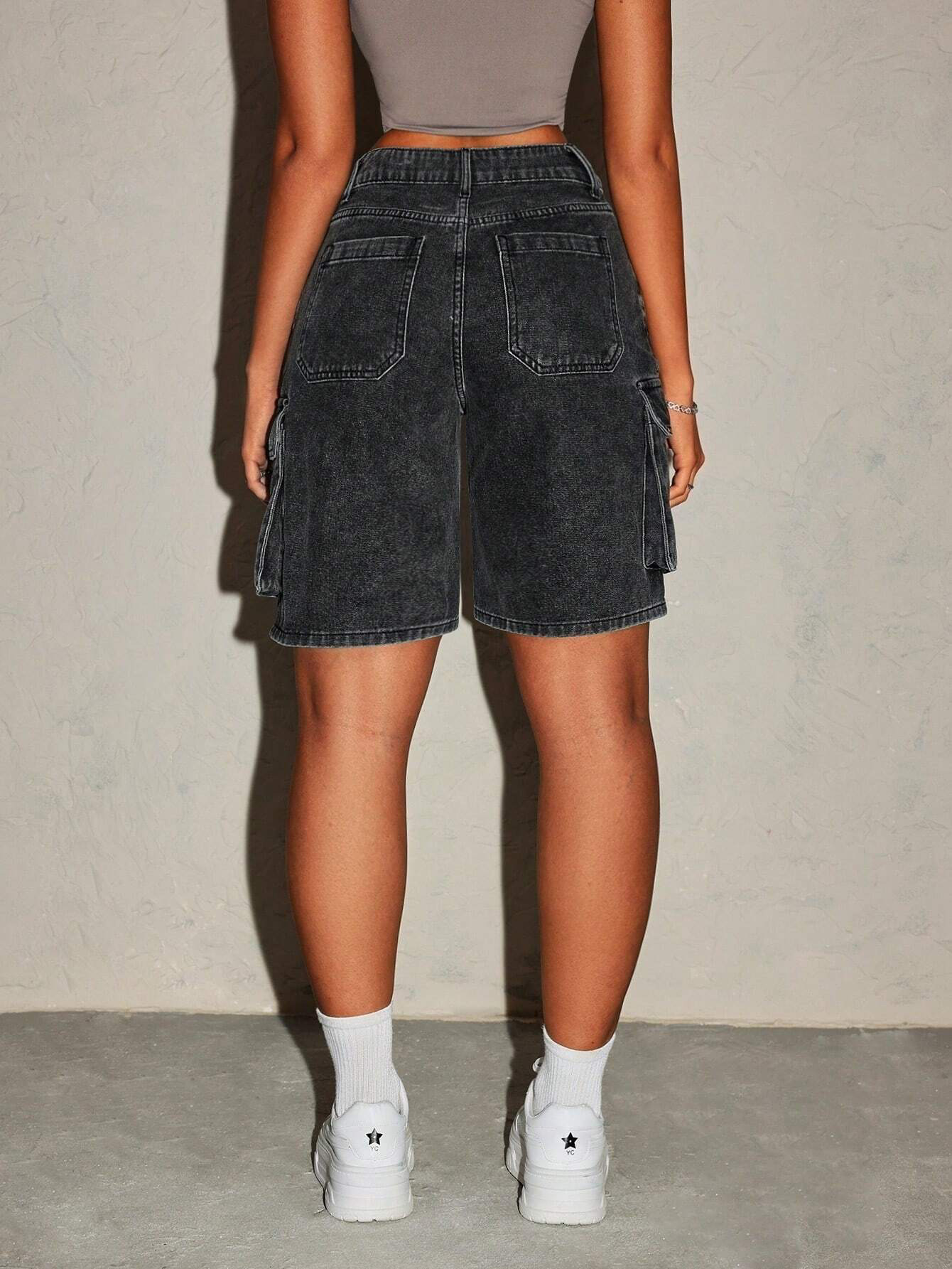 Women's Retro Denim Shorts Fiv - Summer Clothing Vintage review and price