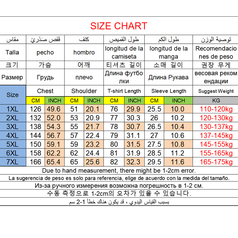 Men's Plus Size T-shirt 5XL 6X - Summer Clothing Plus review and price