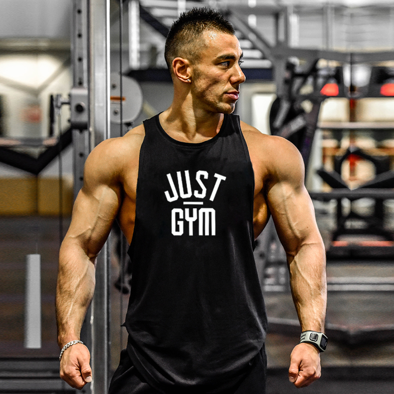 JUST GYM Logo Gym Clothing Men - Summer Clothing Logo review and price