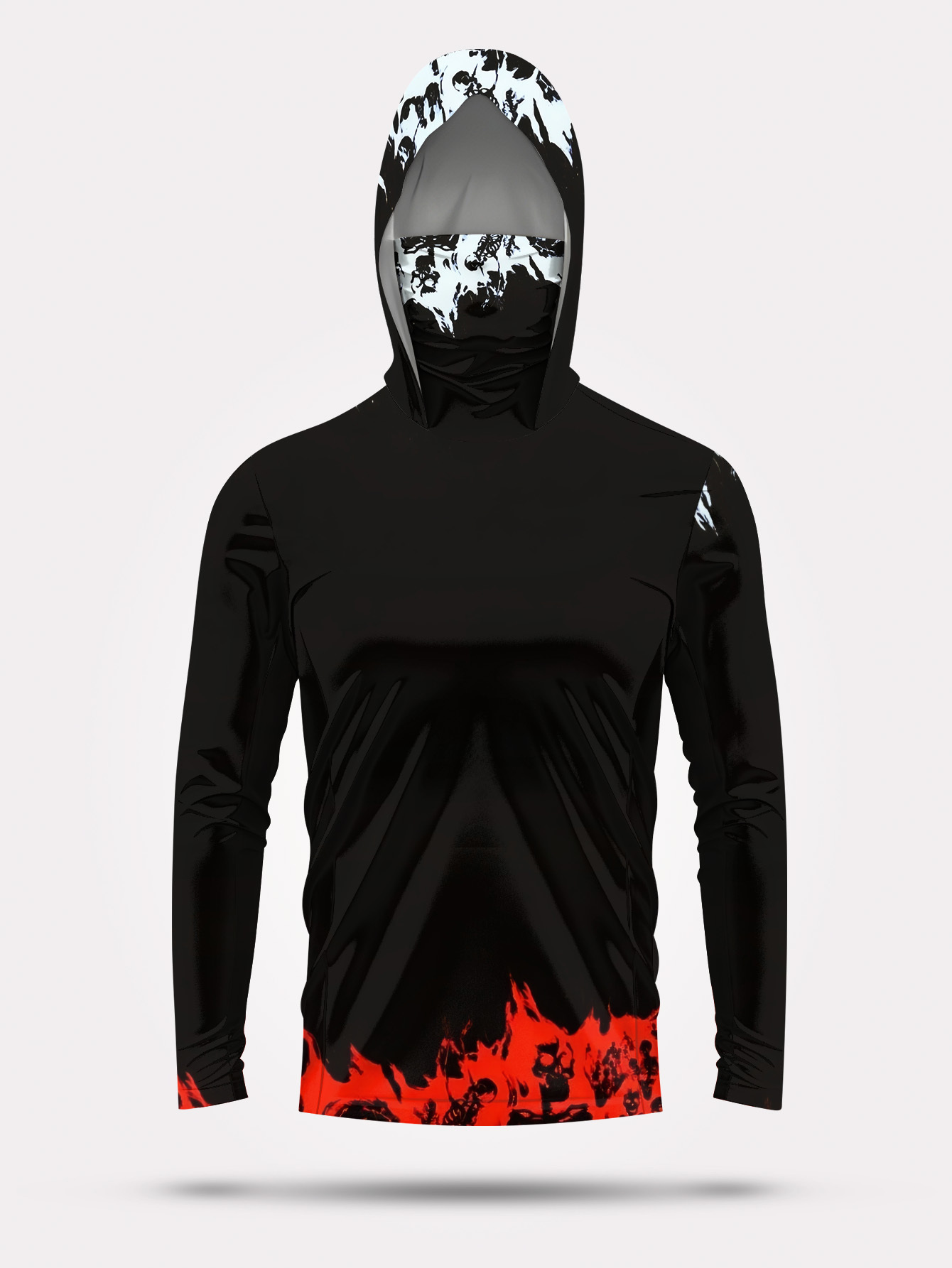 Men Hood Fishing Shirt long sl - Rash Guard Long Sleeve review and price