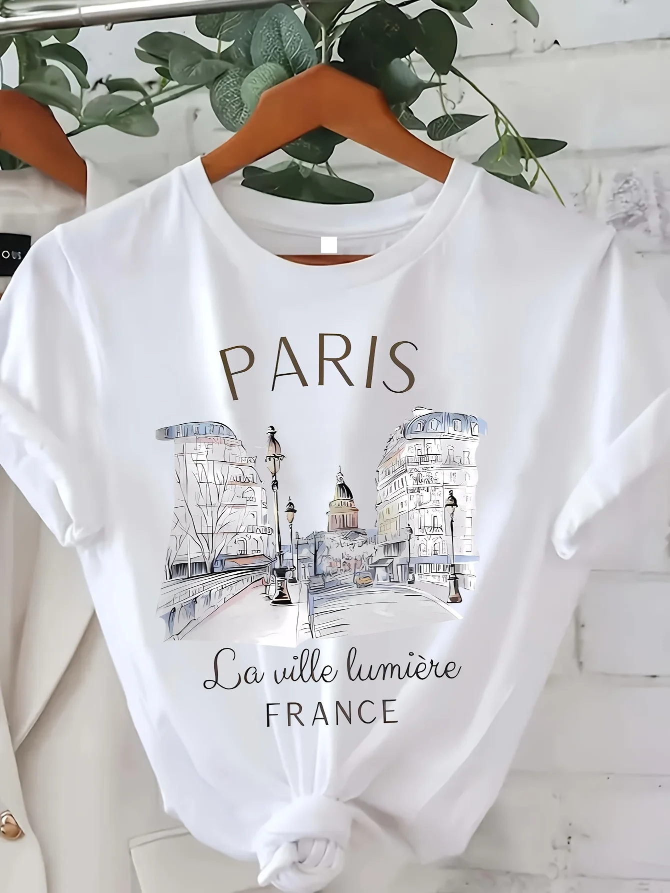 Fashion Graphic T Shirt Paris  - Summer Clothing In Paris review and price