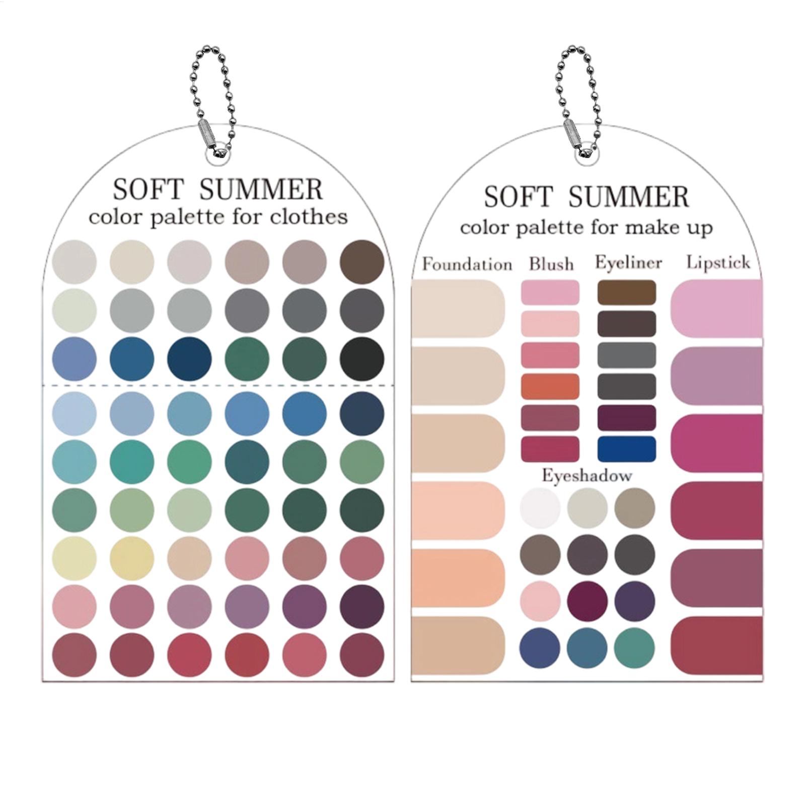 2 Pieces Acrylic Seasonal Pale - Summer Clothing Palette review and price