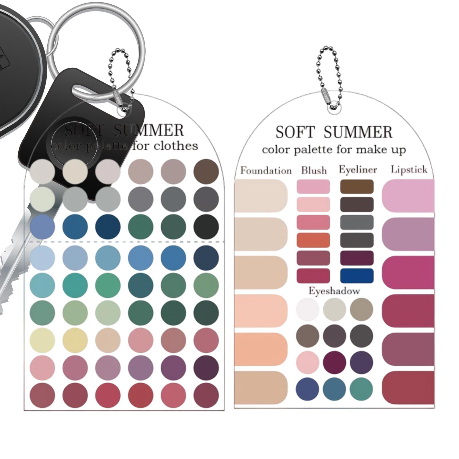 Soft Summer Color Palette Card - Summer Clothing Palette review and price