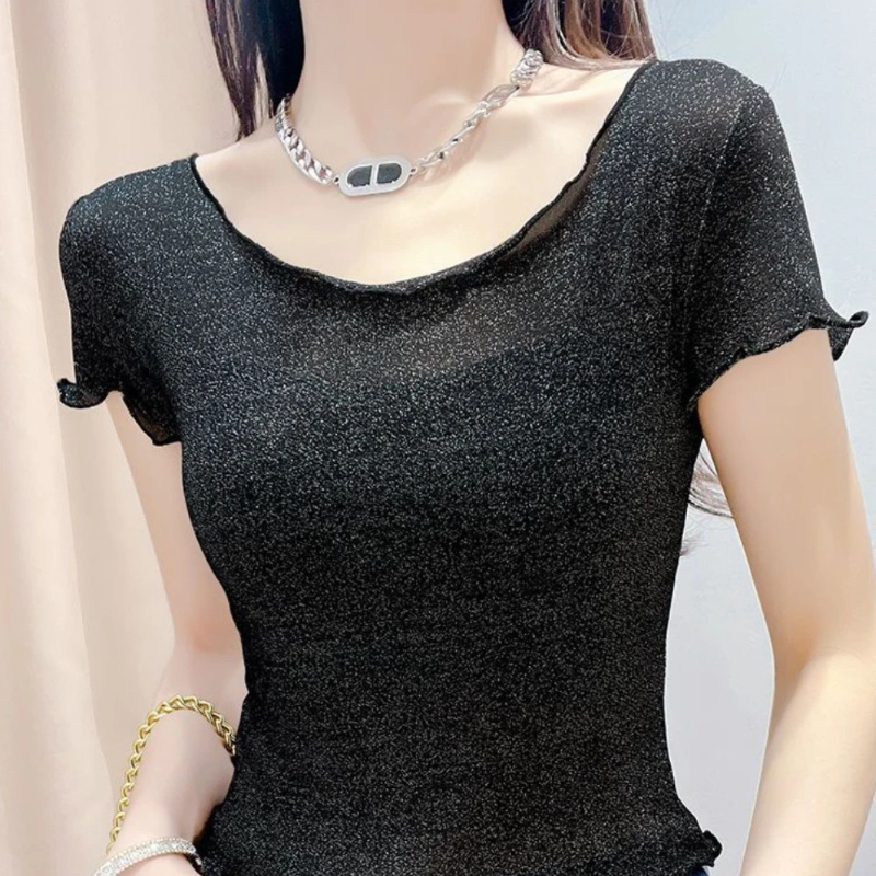 Short Sleeve Women's T-shirt L - Summer Clothing Reviews review and price