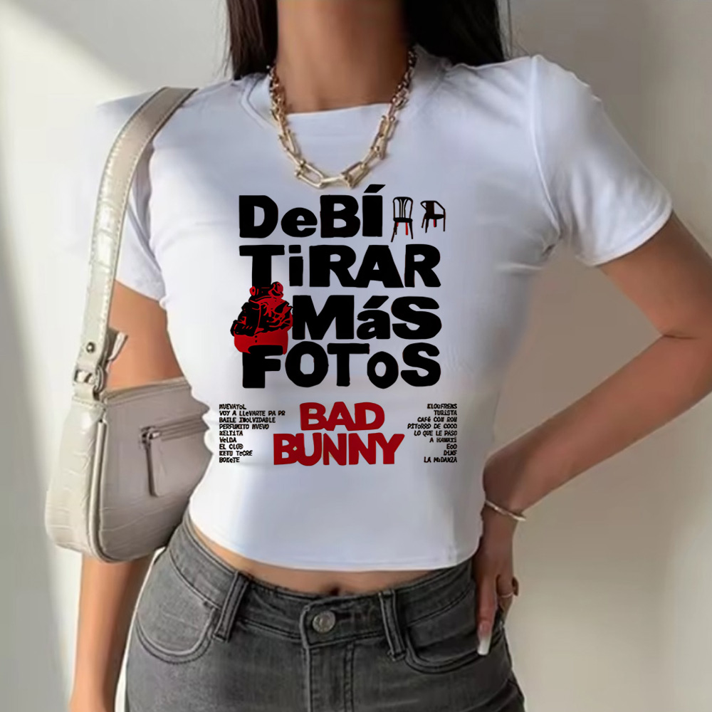 2026 Rapper Bad Bunny Tank Top - Summer Clothing Logo review and price