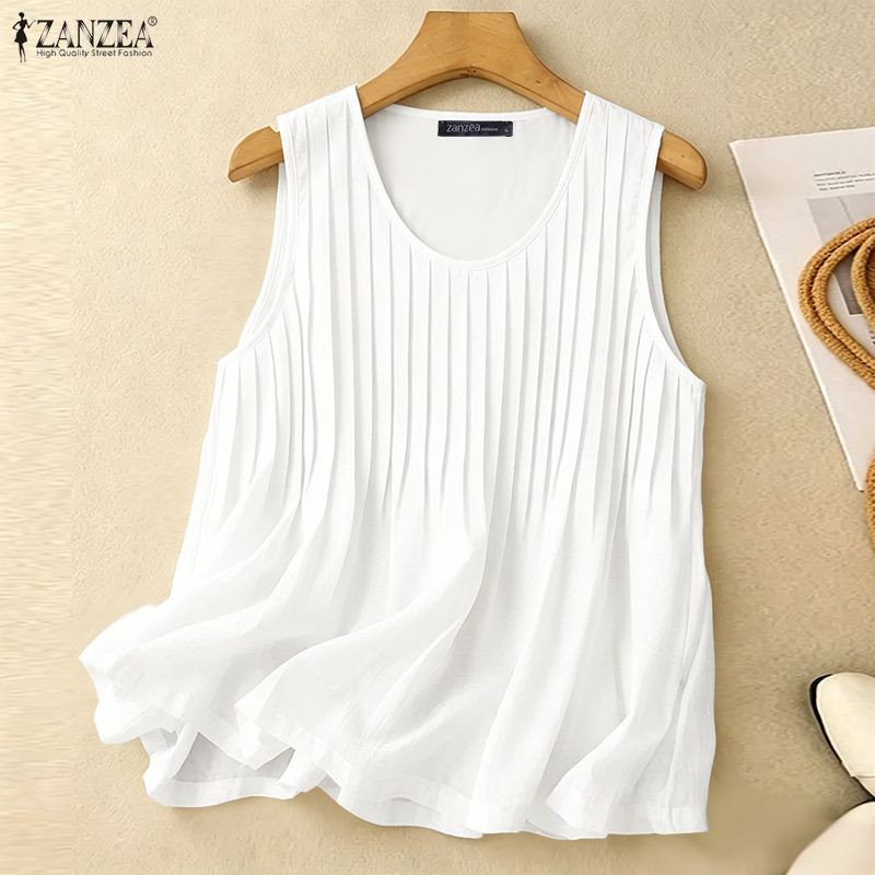 ZANZEA Woman Summer Pintuck Ta - Summer Clothing Plus review and price