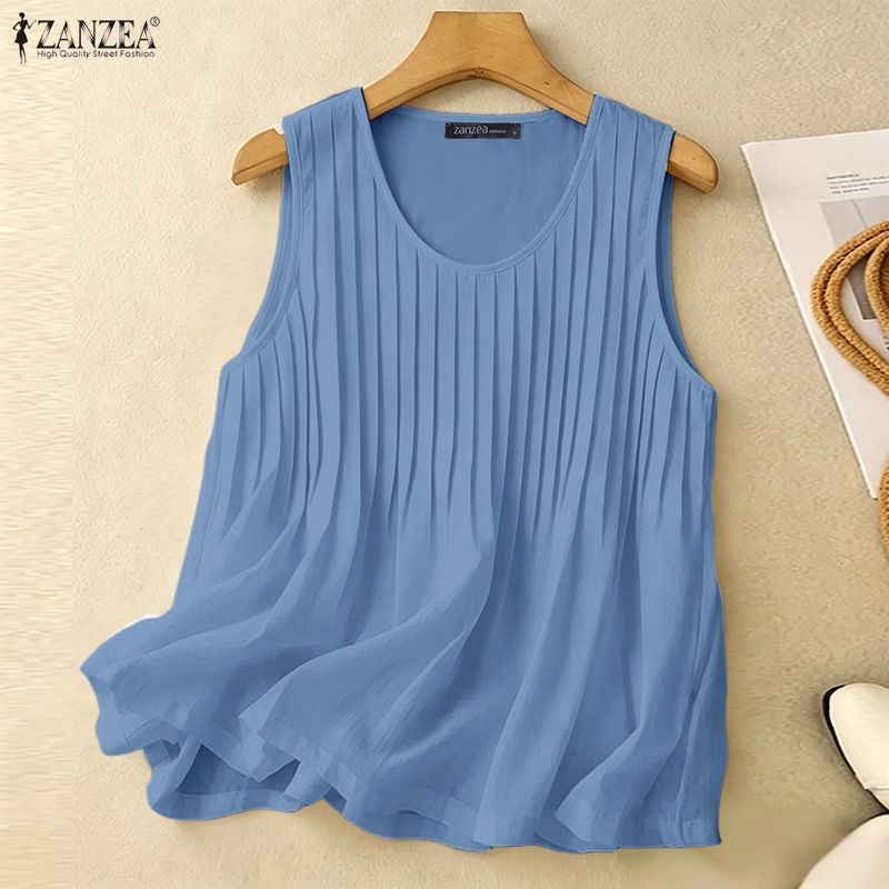 ZANZEA Woman Summer Pintuck Ta - Summer Clothing Plus review and price