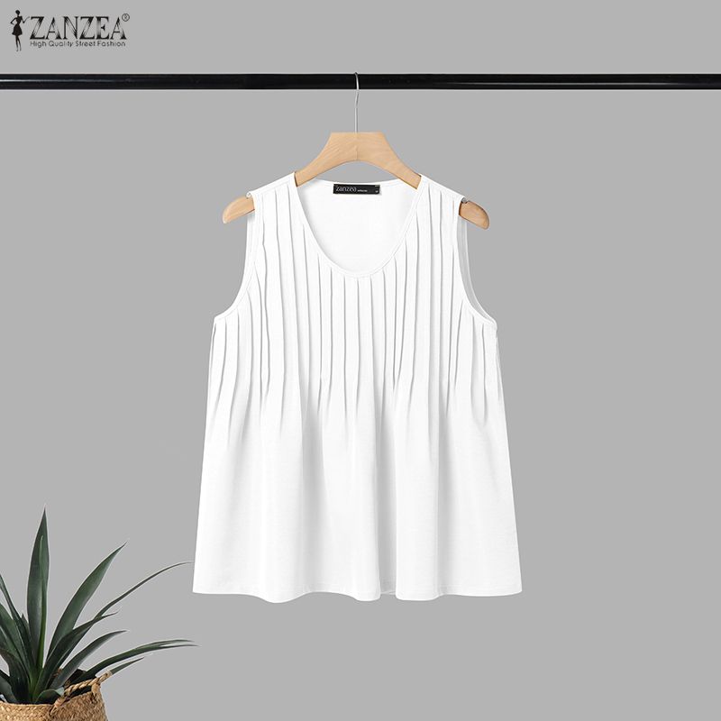 ZANZEA Woman Summer Pintuck Ta - Summer Clothing Plus review and price