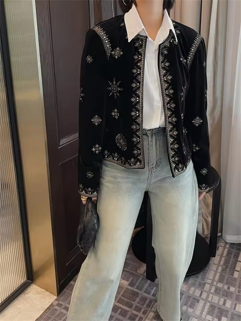 Fashion Embroidered Black Jack - Crew Clothing Summer Jacket review and price