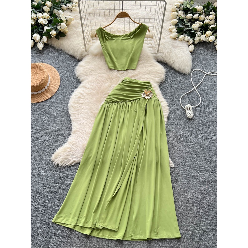 Chic vintage sleeveless split  - Summer Clothing Vintage review and price