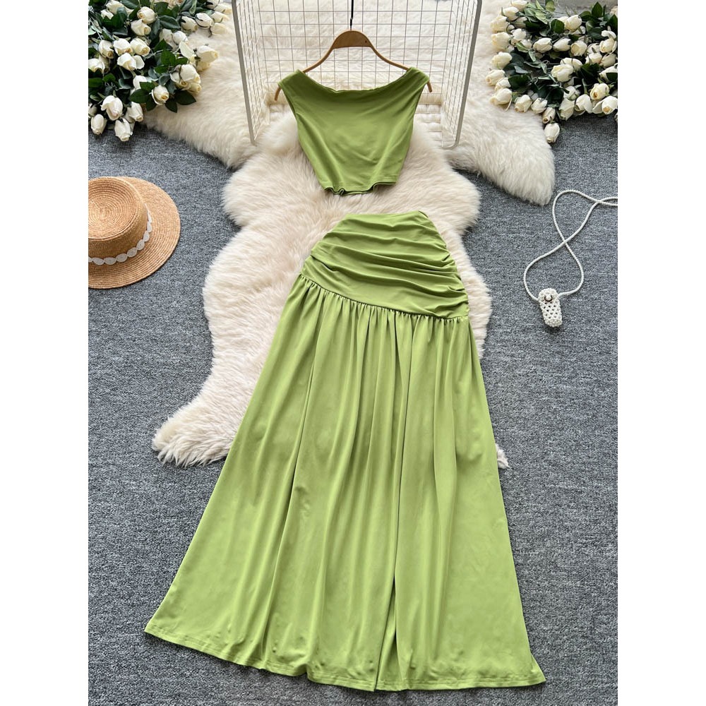 Chic vintage sleeveless split  - Summer Clothing Vintage review and price