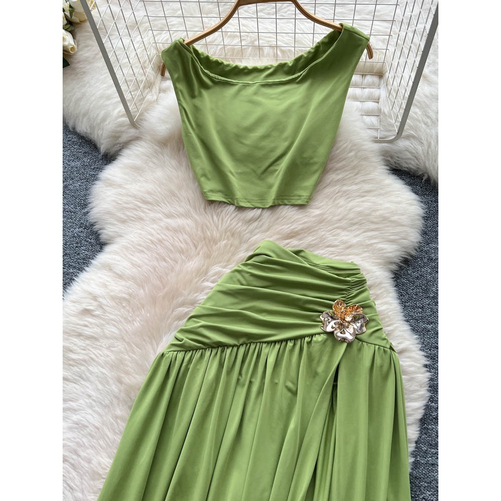 Chic vintage sleeveless split  - Summer Clothing Vintage review and price