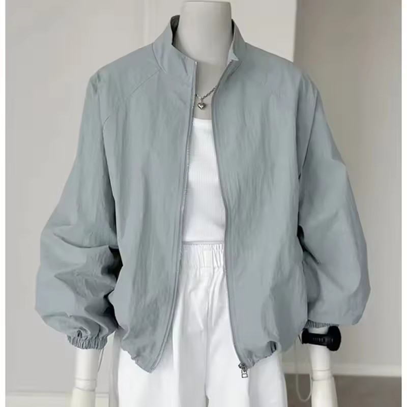 Korean Women Long Sleeved Suns - Crew Clothing Summer Jacket review and price