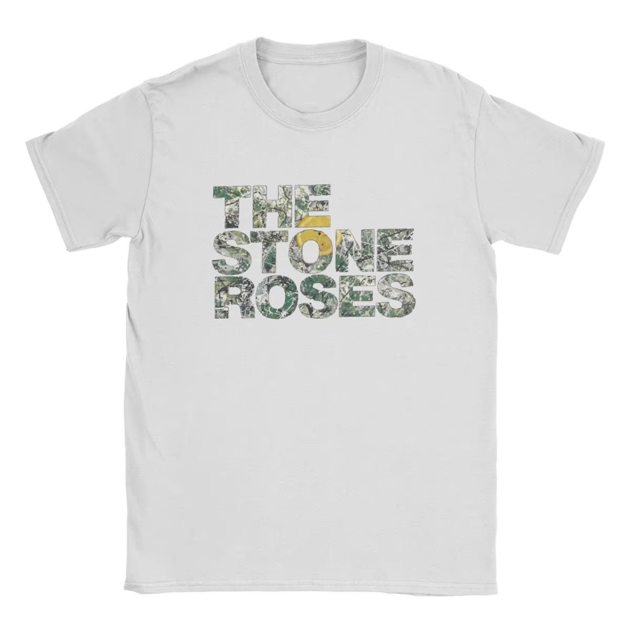 The Stone Roses Logo T Shirts  - Summer Clothing Logo review and price