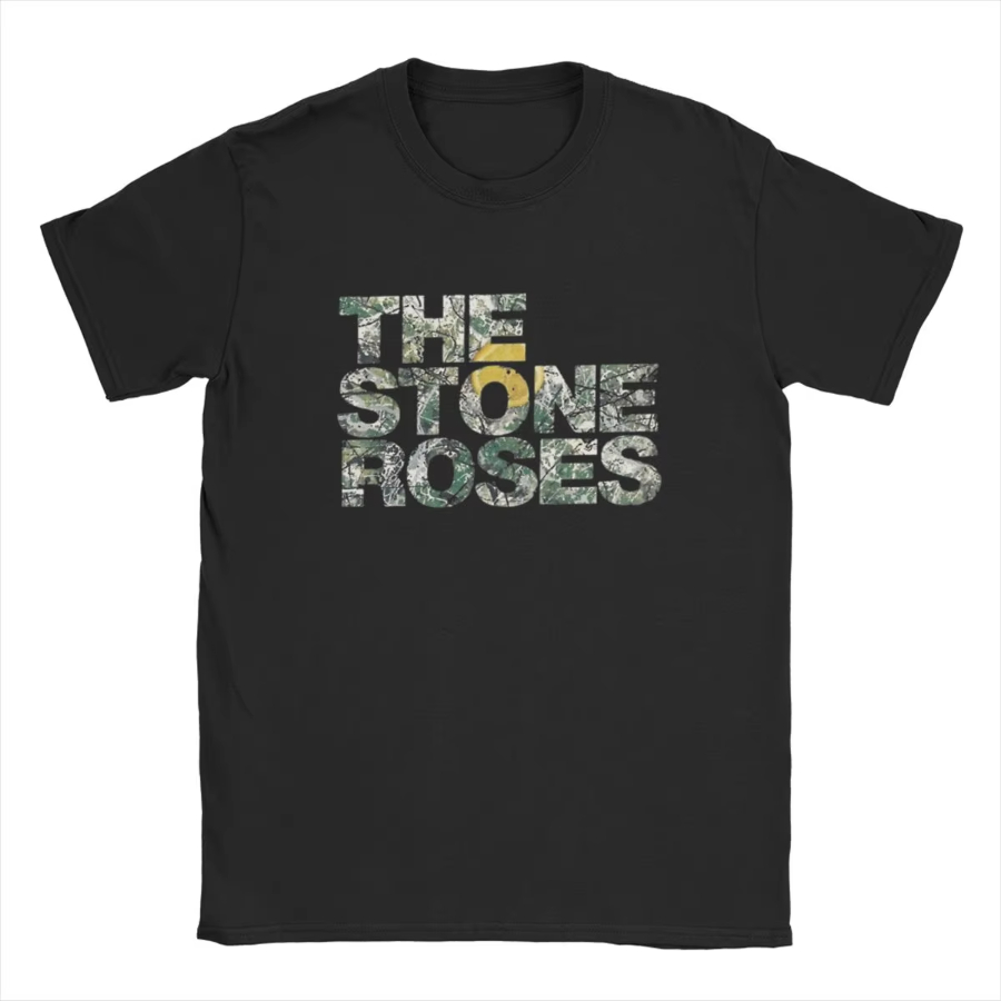 The Stone Roses Logo T Shirts  - Summer Clothing Logo review and price
