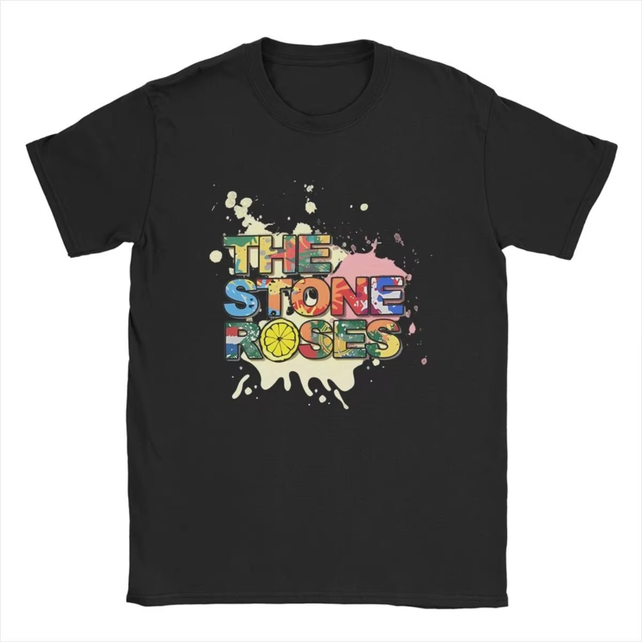The Stone Roses Logo T Shirts  - Summer Clothing Logo review and price