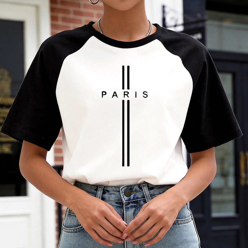 90s Y2k Korean Style Tee Tops  - Summer Clothing In Paris review and price