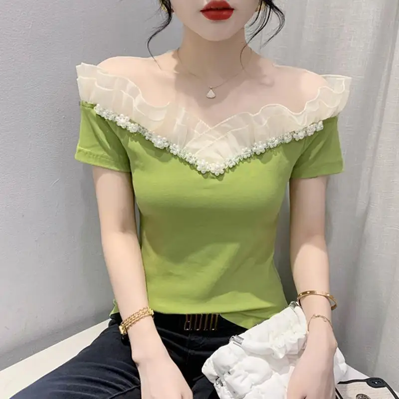 Summer Outfit Woman Tops Off S - Summer Clothing Reviews review and price