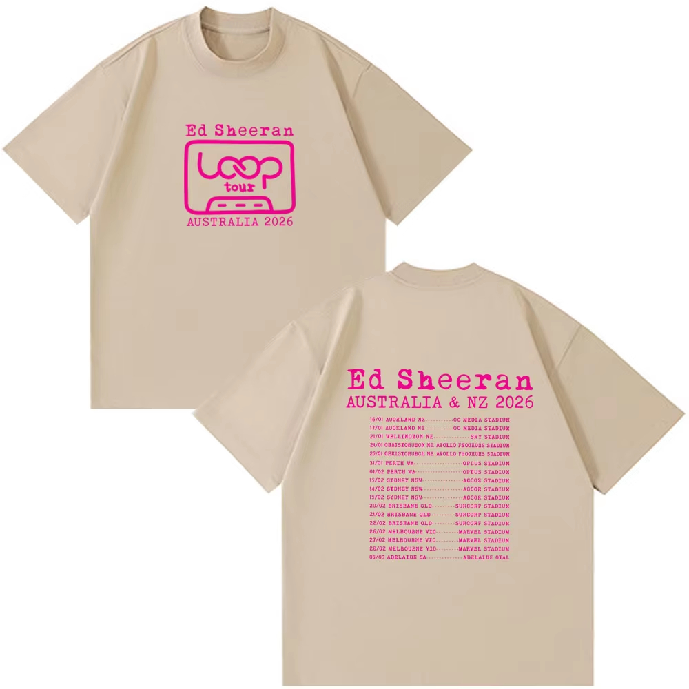 Ed Sheeran Loop Tour Australia - Summer Clothing Australia review and price