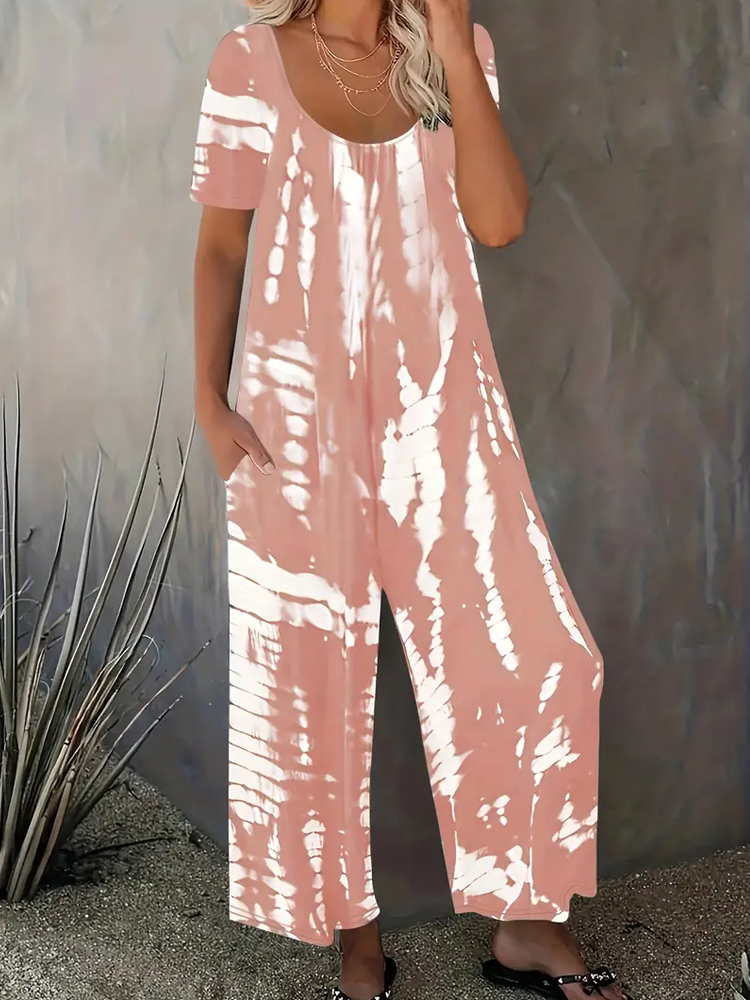 Plus Size Stripe Printed Round - Summer Clothing Plus review and price