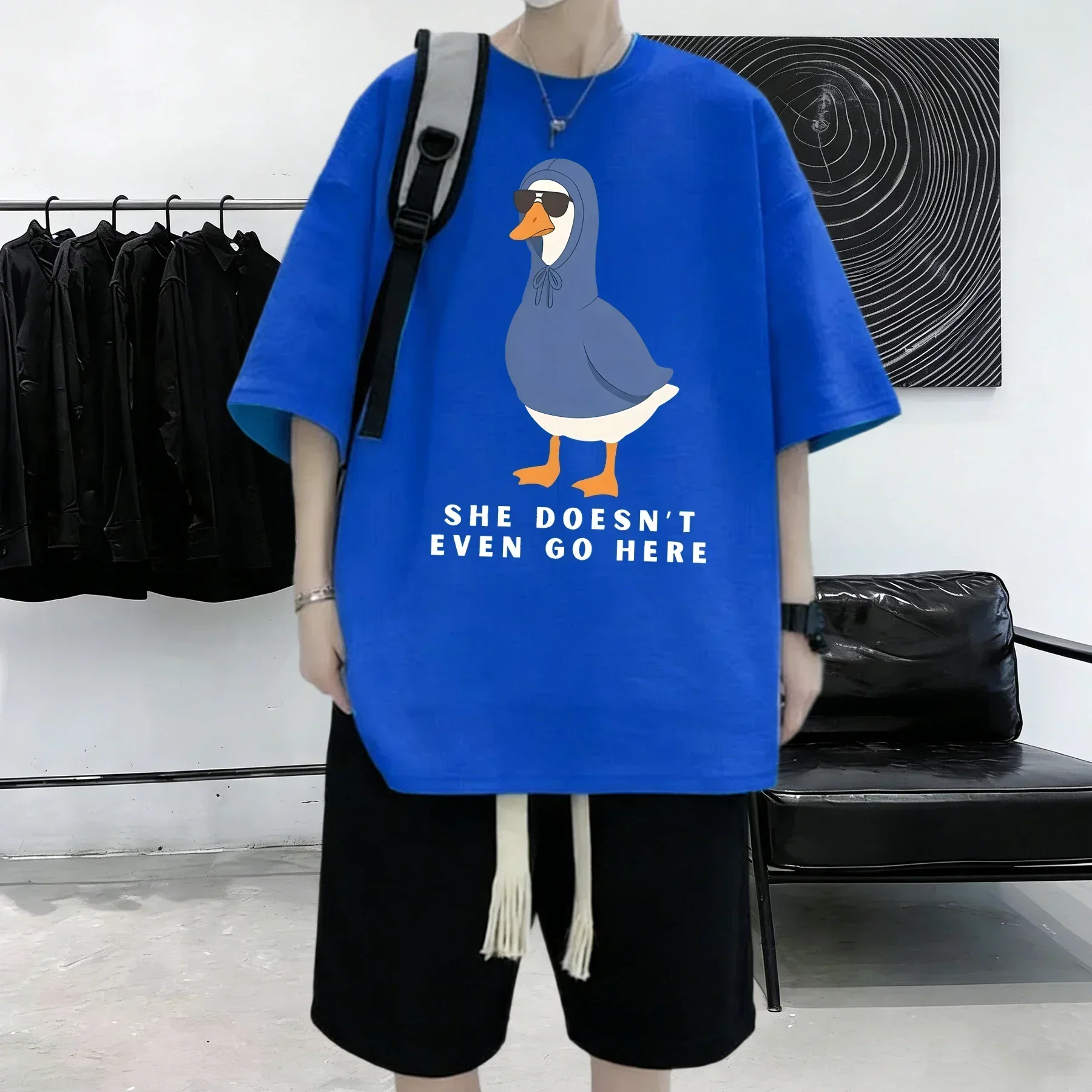 She Doesn'T Even Go Here Print - Summer Clothing Not Shein review and price