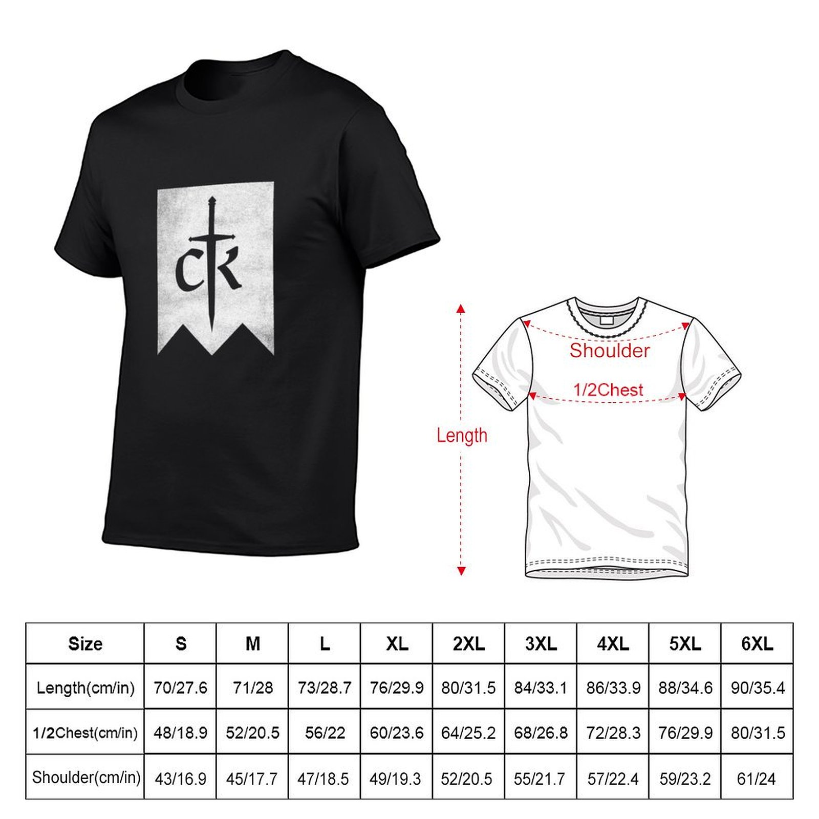 Crusader Kings 3 Distressed Lo - Summer Clothing Logo review and price