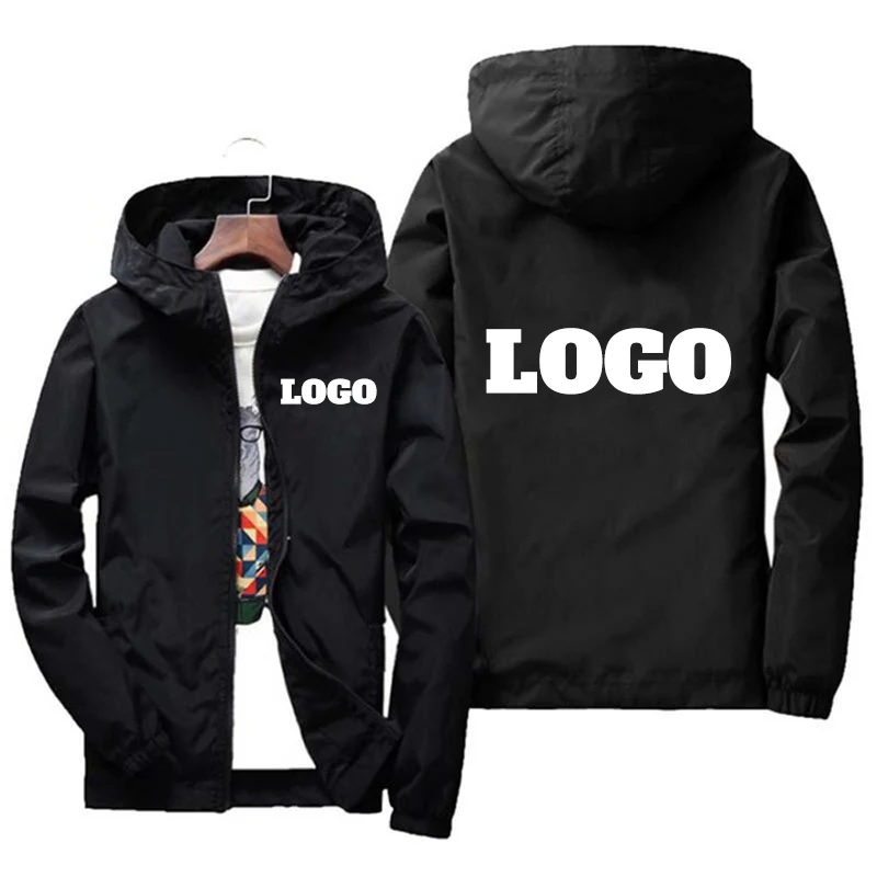 Custom Brand Logo Autumn Jacke - Summer Clothing Logo review and price