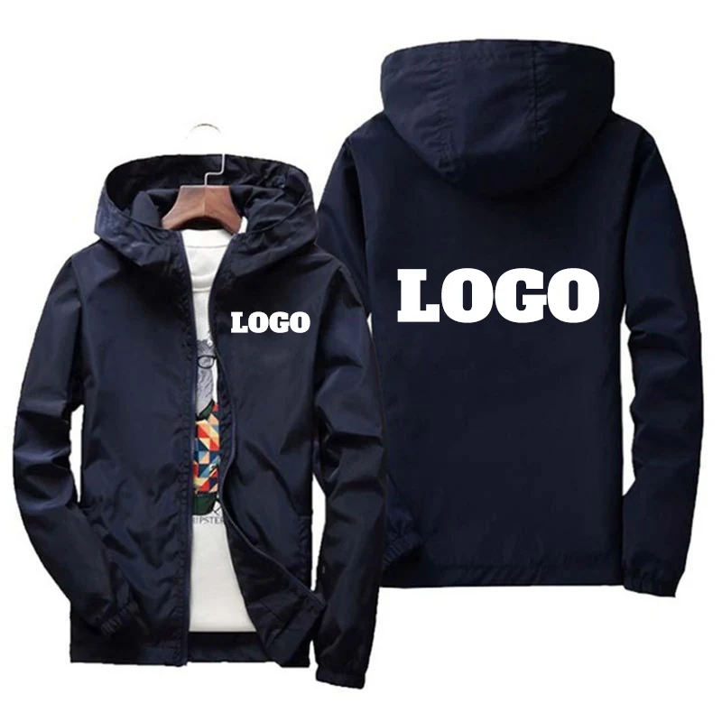 Custom Brand Logo Autumn Jacke - Summer Clothing Logo review and price
