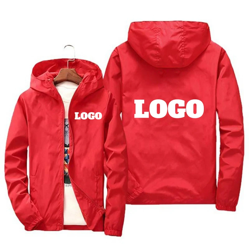 Custom Brand Logo Autumn Jacke - Summer Clothing Logo review and price