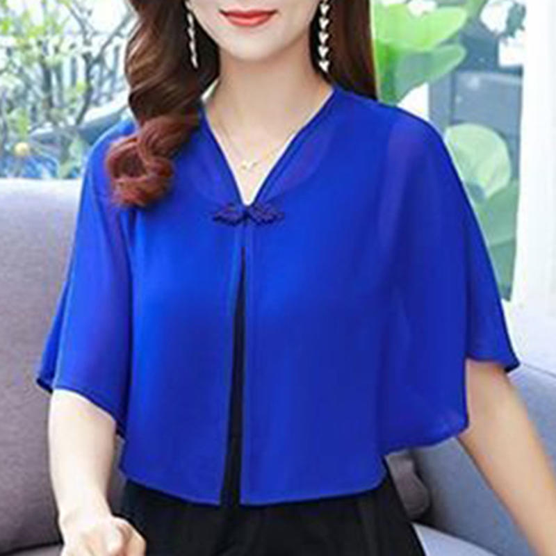 Spring Chiffon Short Outer Wea - Summer Clothing Accessories review and price