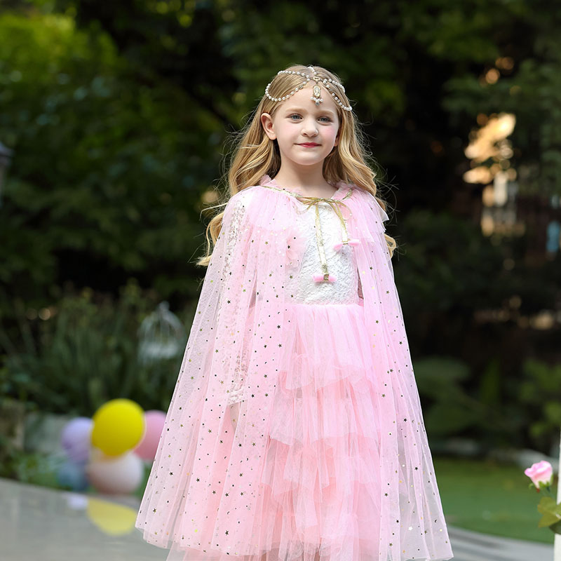 Girls Princess Cape Children C - Summer Clothing Kids review and price
