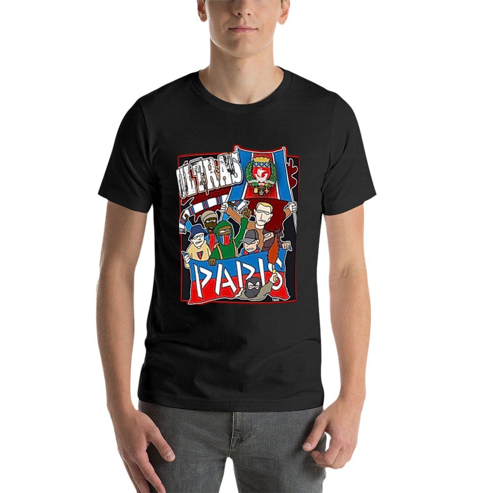 Ultras Paris T-Shirt Aesthetic - Summer Clothing In Paris review and price